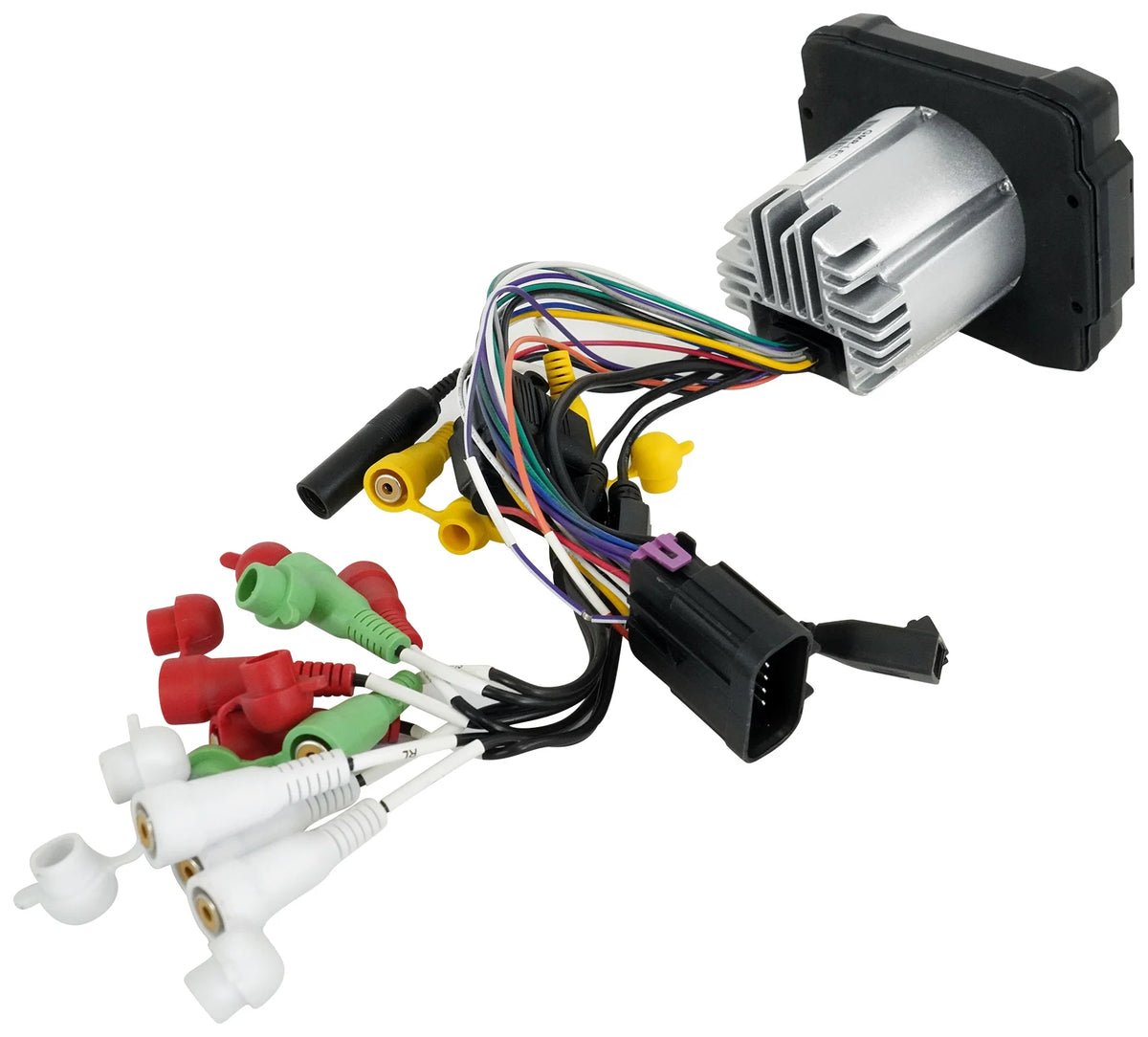 Marine Receiver with Bluetooth and 4 8" White LED Speakers V6826