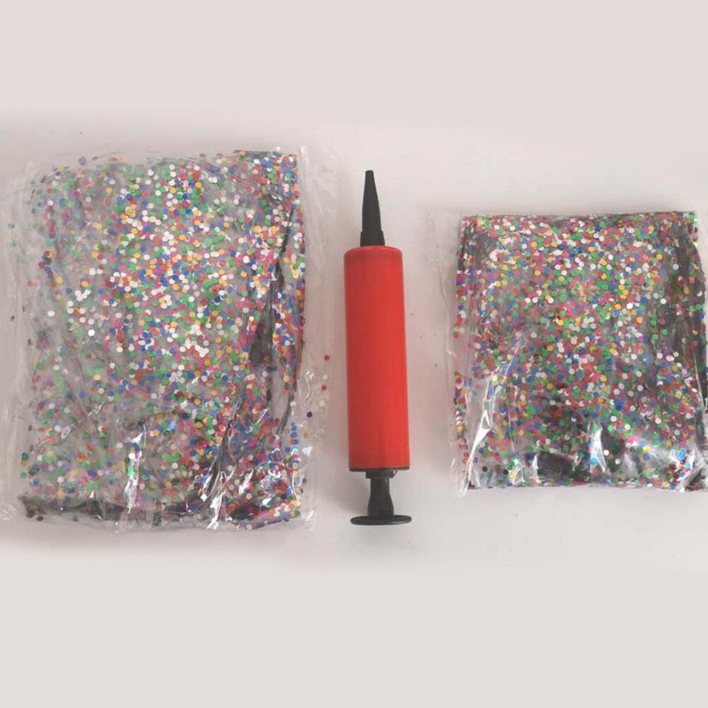 4 Pcs 40CM/60CM Glitter Ball and Pump Set J259
