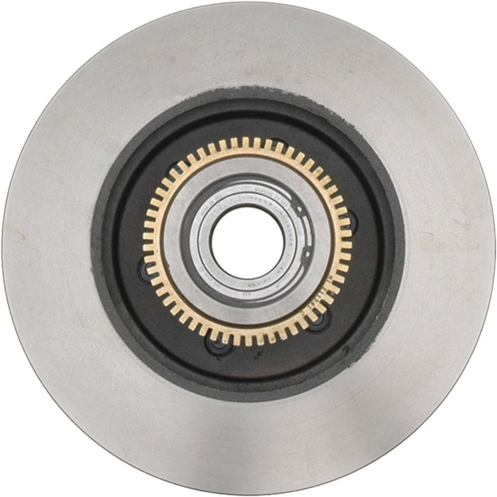 Black Front Disc Brake Rotor and Hub Assembly X451305