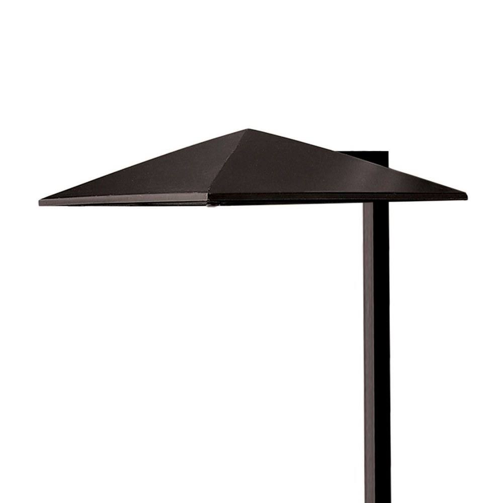 Satin Black LED Path Light R62862