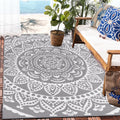 6'x 9' Reversible Outdoor Plastic Straw Camping Rug N1075