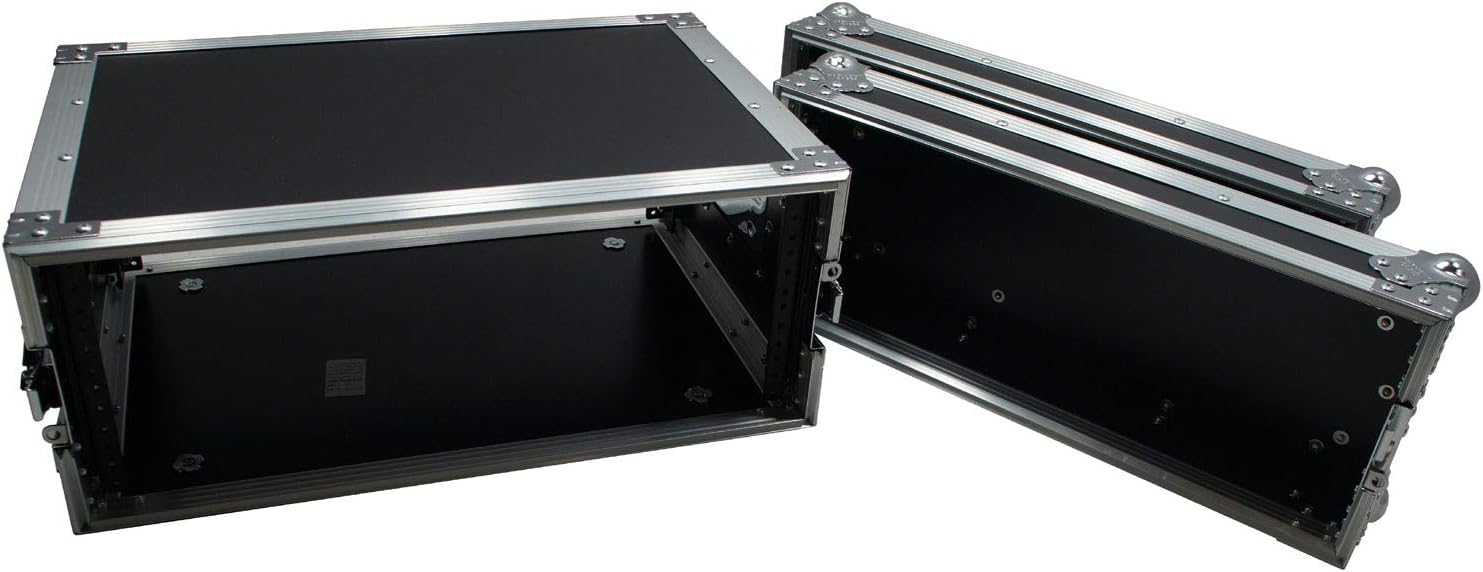 Pro DJ Flight 4U FX Effect 16 Depth Road Vertical Case D71513