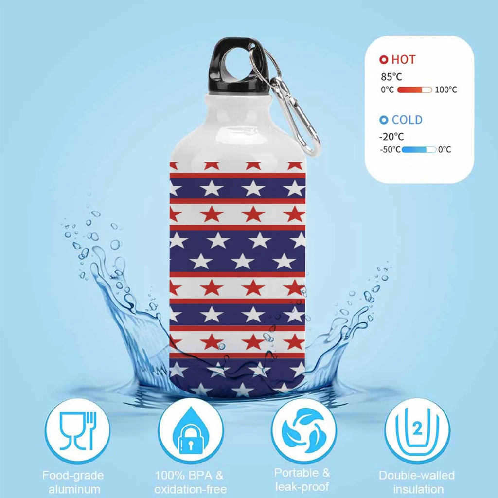 400ml Sport Aluminum Water Bottle with Twist Cap G35672
