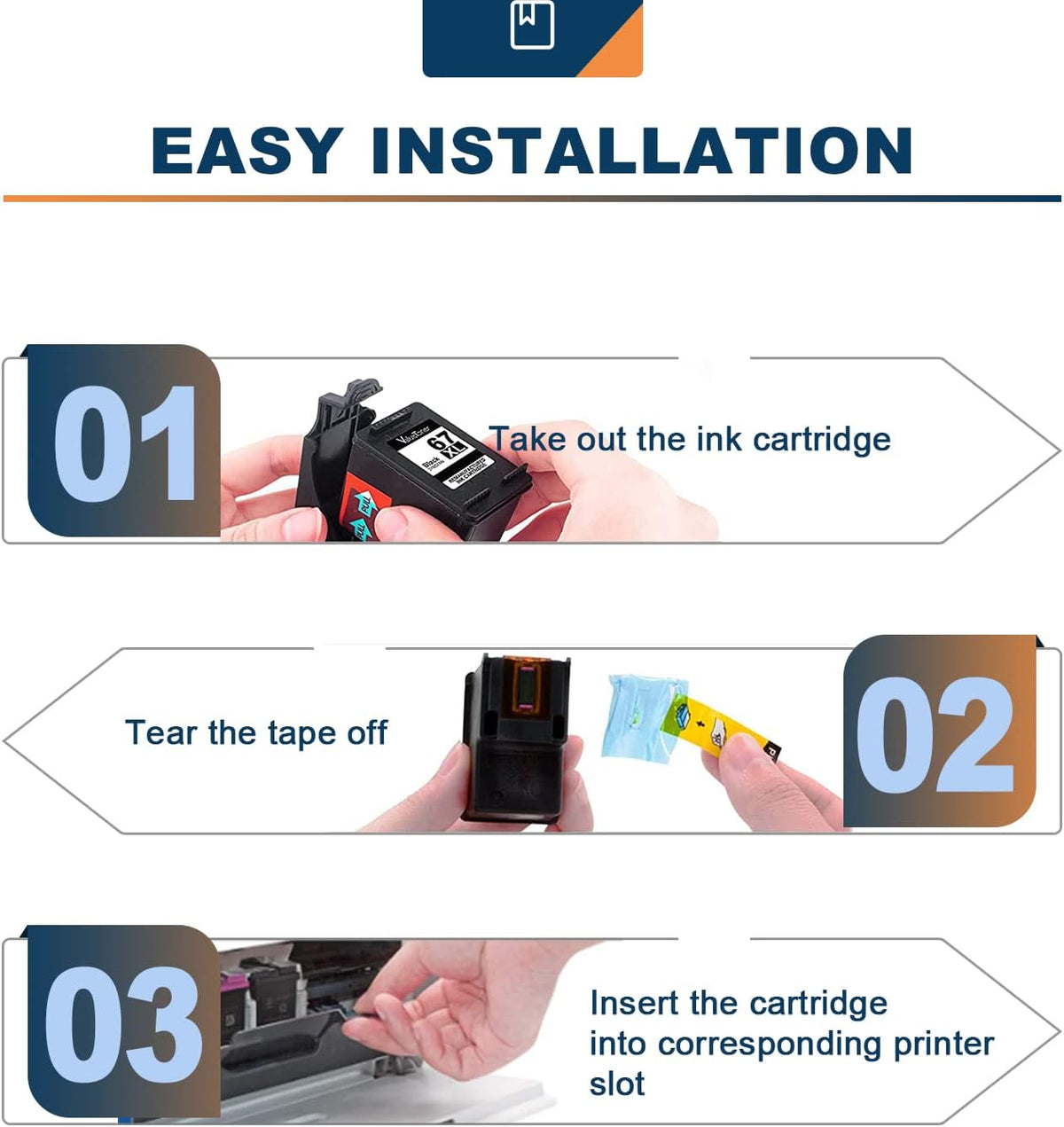 Black Ink Cartridge Combo Pack of 2 M483416